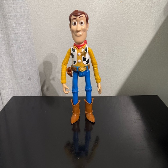 2017 Mattel Toy Story Woody Cowboy 9" Action Figure Disney Pixar No Accessories - Picture 3 of 9